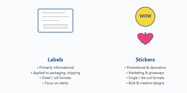 labels stickers