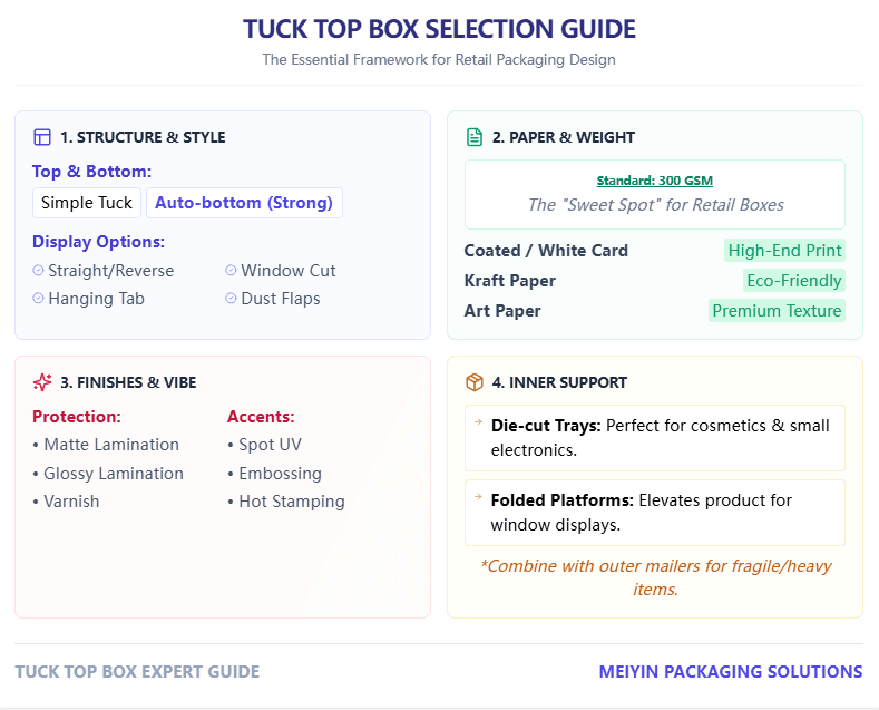 Tuck Top Box Selection Guide