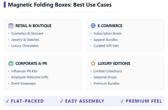 Where Magnetic Folding Boxes Work Best