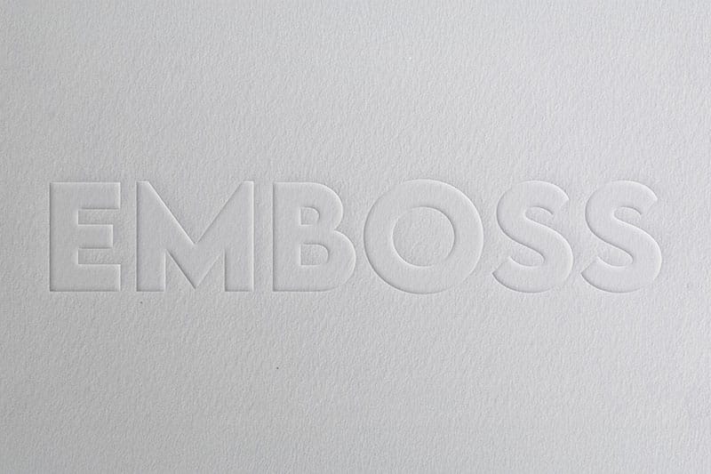 Embossing