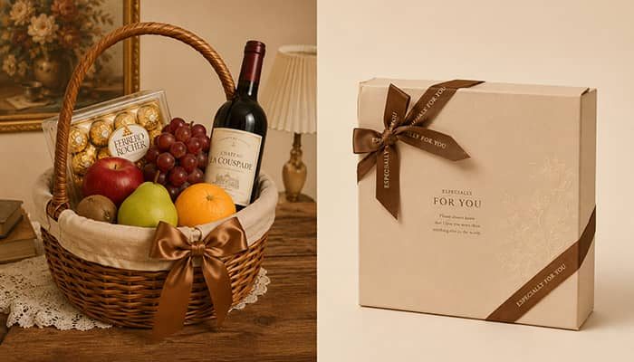 Gift Boxes vs. Gift Baskets