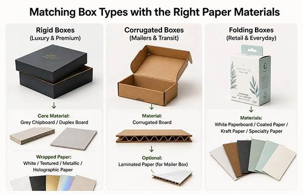 paper materials for box